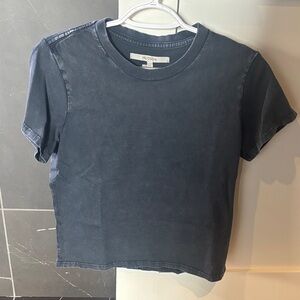 Hudson Jeans Navy Short Sleeve Tee